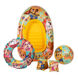 Paw Patrol Swimming Set s čolnom, 5dlg.