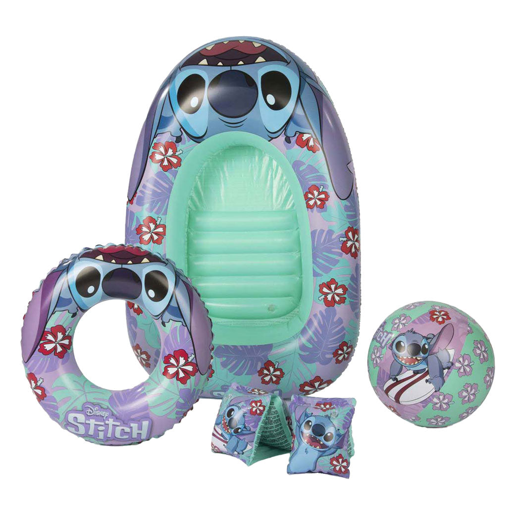 Sambro Stitch Swimming Set con barca, 5dlg.