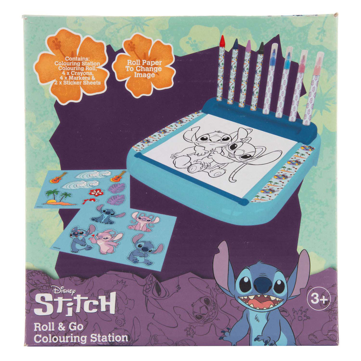 Sambro Stitch Zeechnen Board mat Rollsfaarf Set, 12DLG.