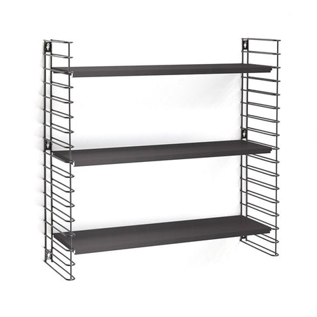 Tomado Bicherregal Retro schwaarz 70x21x68cm
