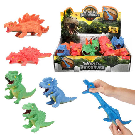 Toi-toys dinozaurų minkomų dinozaurų pasaulis