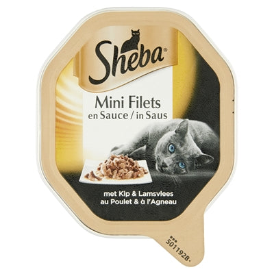 Sheba Alu Mini Fiths Chicken Lamb in Sauce