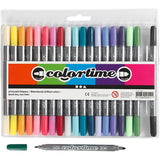 Creativ Company double-ended markers - extra colors, 20 pcs.