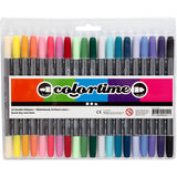 Creativ Company double-ended markers - extra colors, 20 pcs.