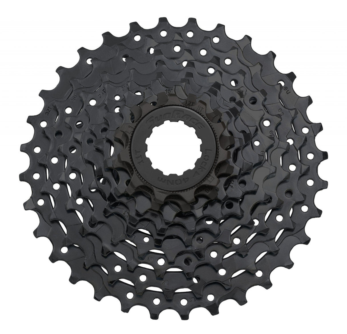 Sunrace Cassette 9V 11-36T svart