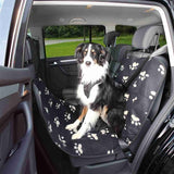 Trixie Car Say Puprint Nylon Fleece Black Beige