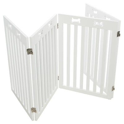 Trixie Close Fence White 4 Paneles