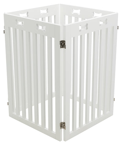 Trixie Close Fence White 4 Panels