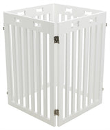 Trixie Close Fence White 4 Panels