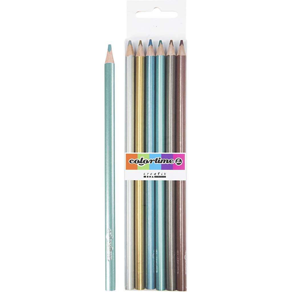 Https: www.cchobby.nl colortime-colored-pencils-l-17-45-cm-refill-3-mm-metallic-colors-6-piece-1-box