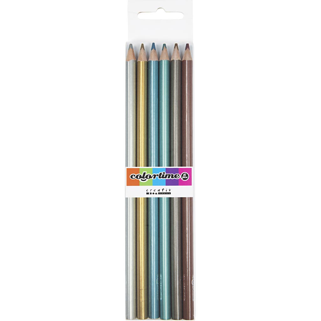 Https: www.cchobby.nl colortime-colored-pencils-l-17-45-cm-refill-3-mm-metallic-colors-6-piece-1-box
