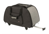 Trixie Travel Basket Trolley Black Light Grey