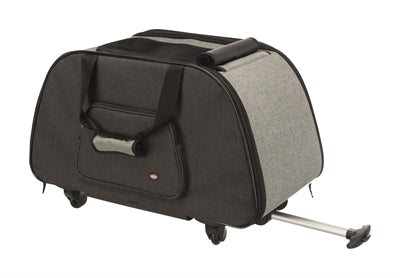 Trixie Travel Basket Trolley Black Gris clair