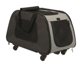 Trixie Travel Basket Trolley Black Gris clair