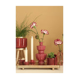 Ideas 4 seasons tealight holder pouff cherry ø7xh3.4cm