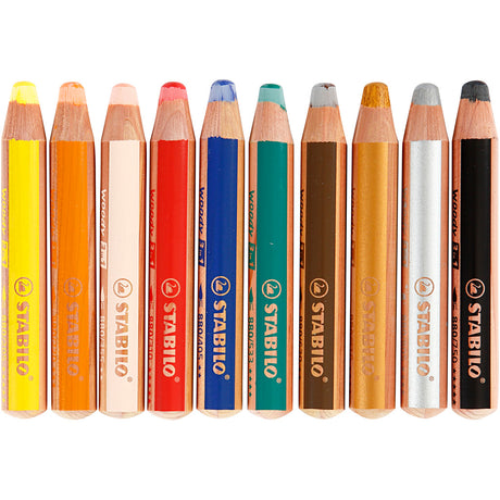 Stabilo https: www.cchobby.nl woody-3-in-1-l-11-cm-thickness-16-mm-filling-10-mm-various-colors-10-piece-1-box