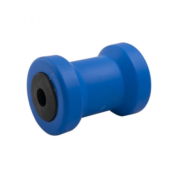 Boot-Kiel roll blue 132x70, axle 20 mm.