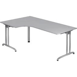 casúr deasc cúinne Bach vbs82 5 meilimín 200x120cm liath