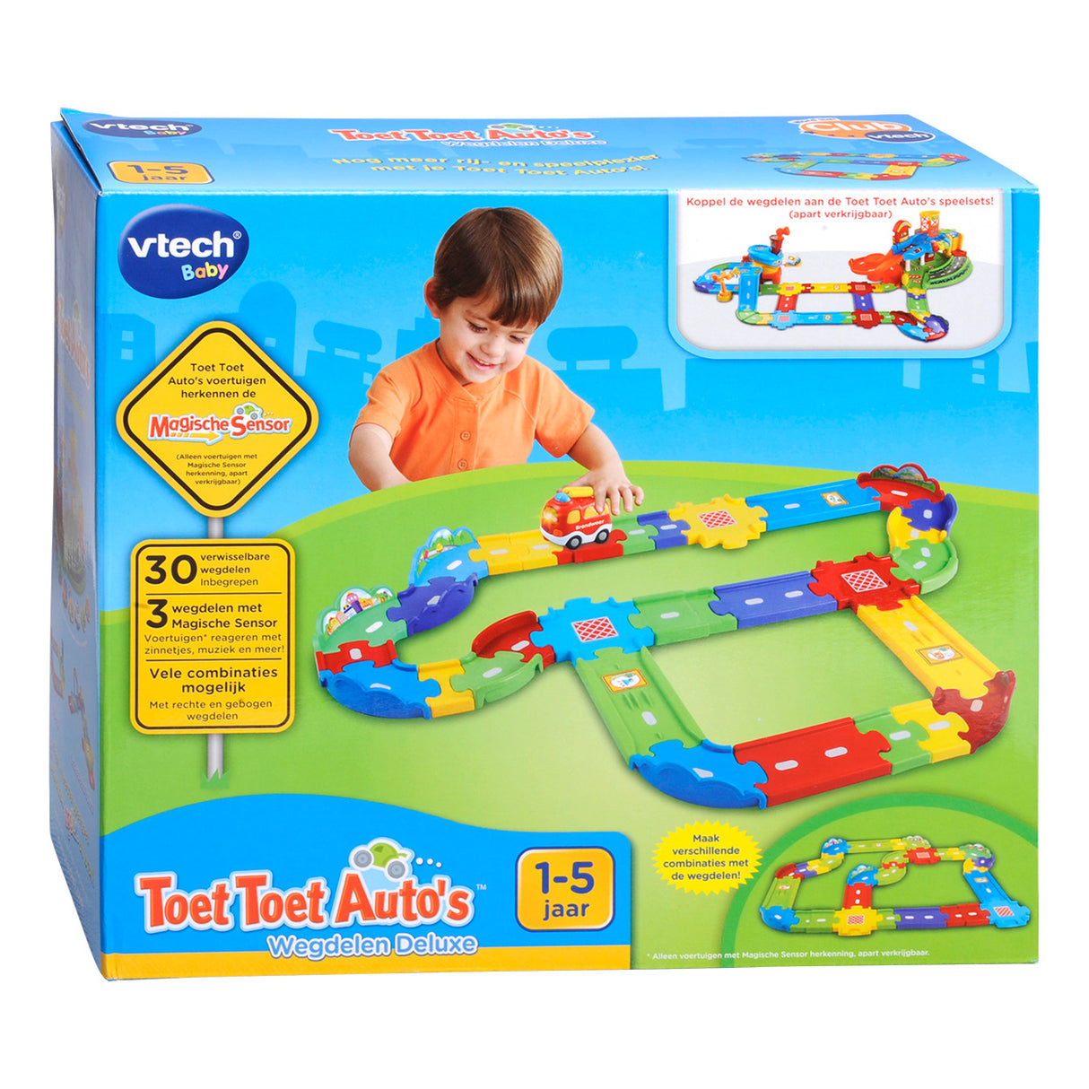 Vtech toet tette biler bort deler deluxe