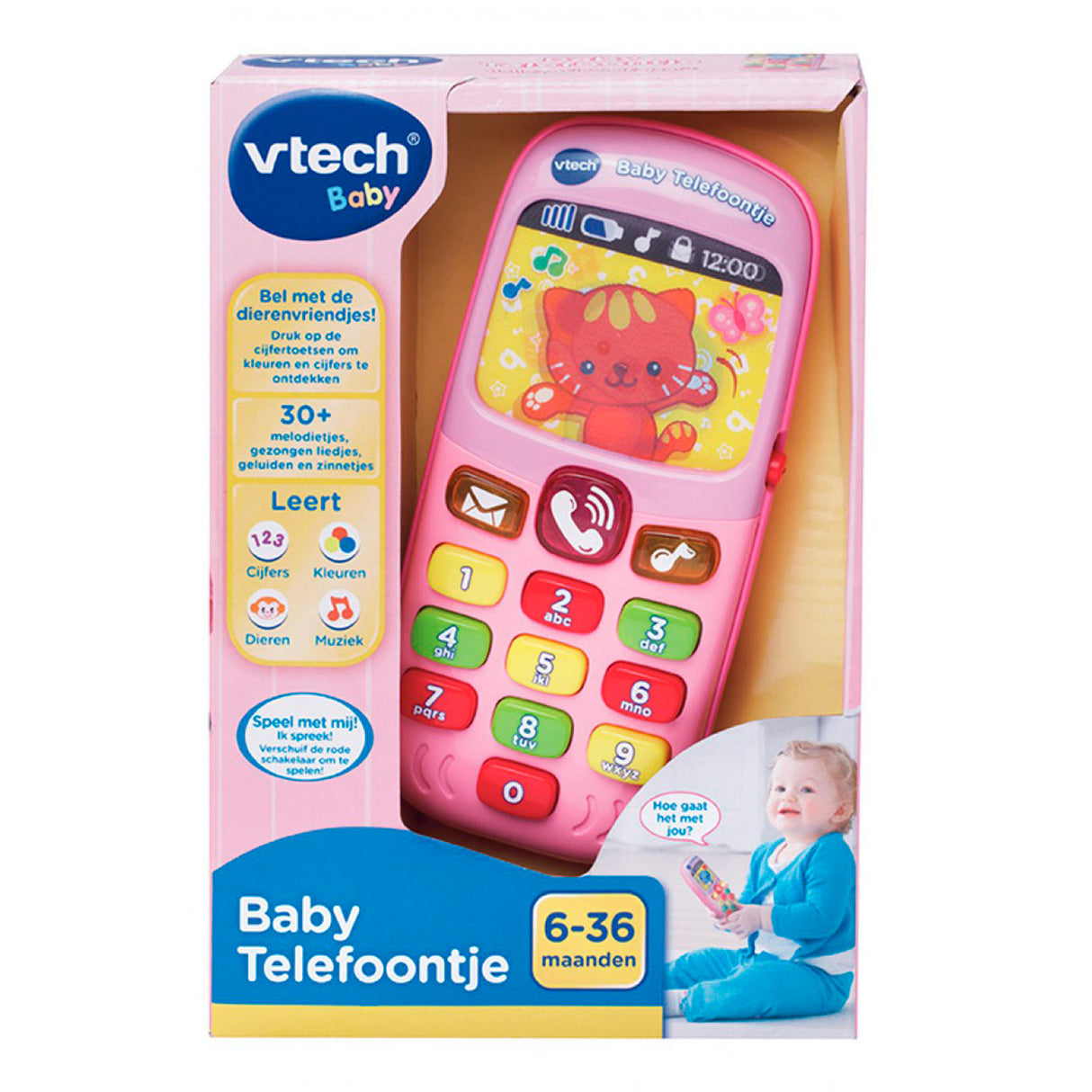 VTech Baby Telefoontje Roze