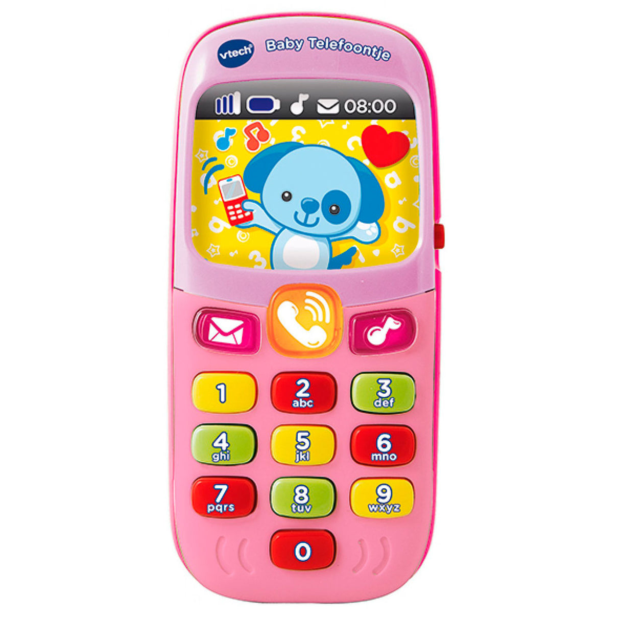 VTech otroški telefonski klic roza