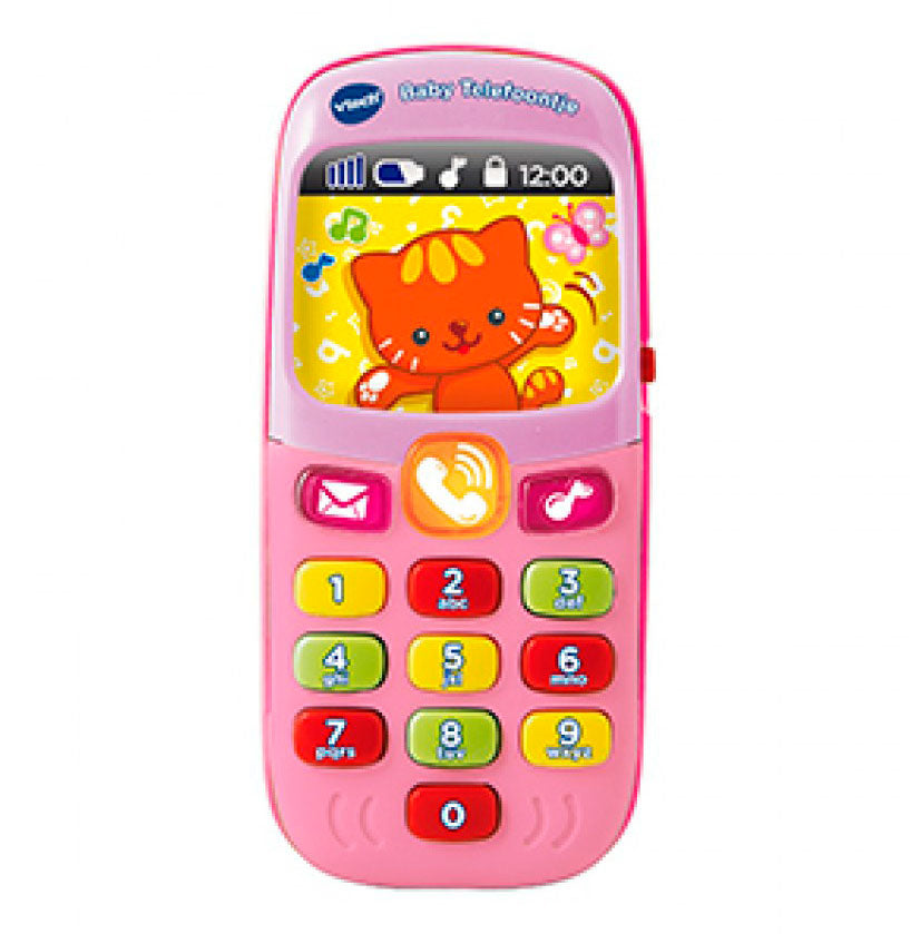 VTech otroški telefonski klic roza