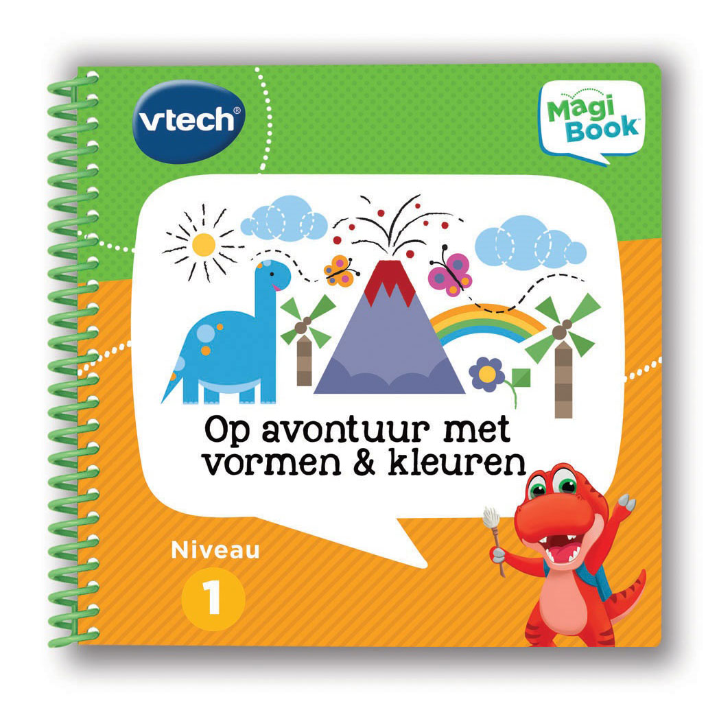 Vtech Magibook Book on Adventure with Shapes Colors