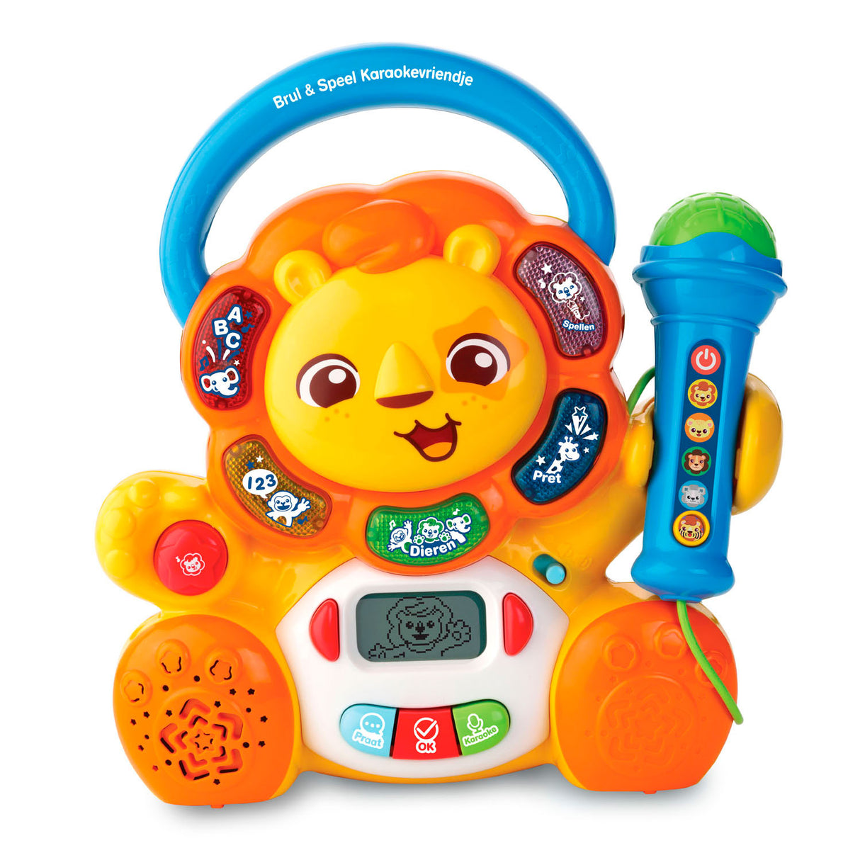 Vtech Brul Play Karaoke Friend 33 cm multicolore