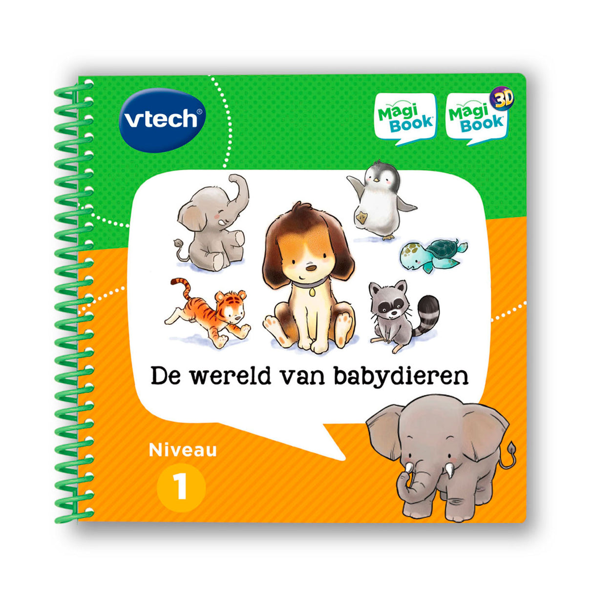 VTech Activity Book Magibook The World of Baby Animals