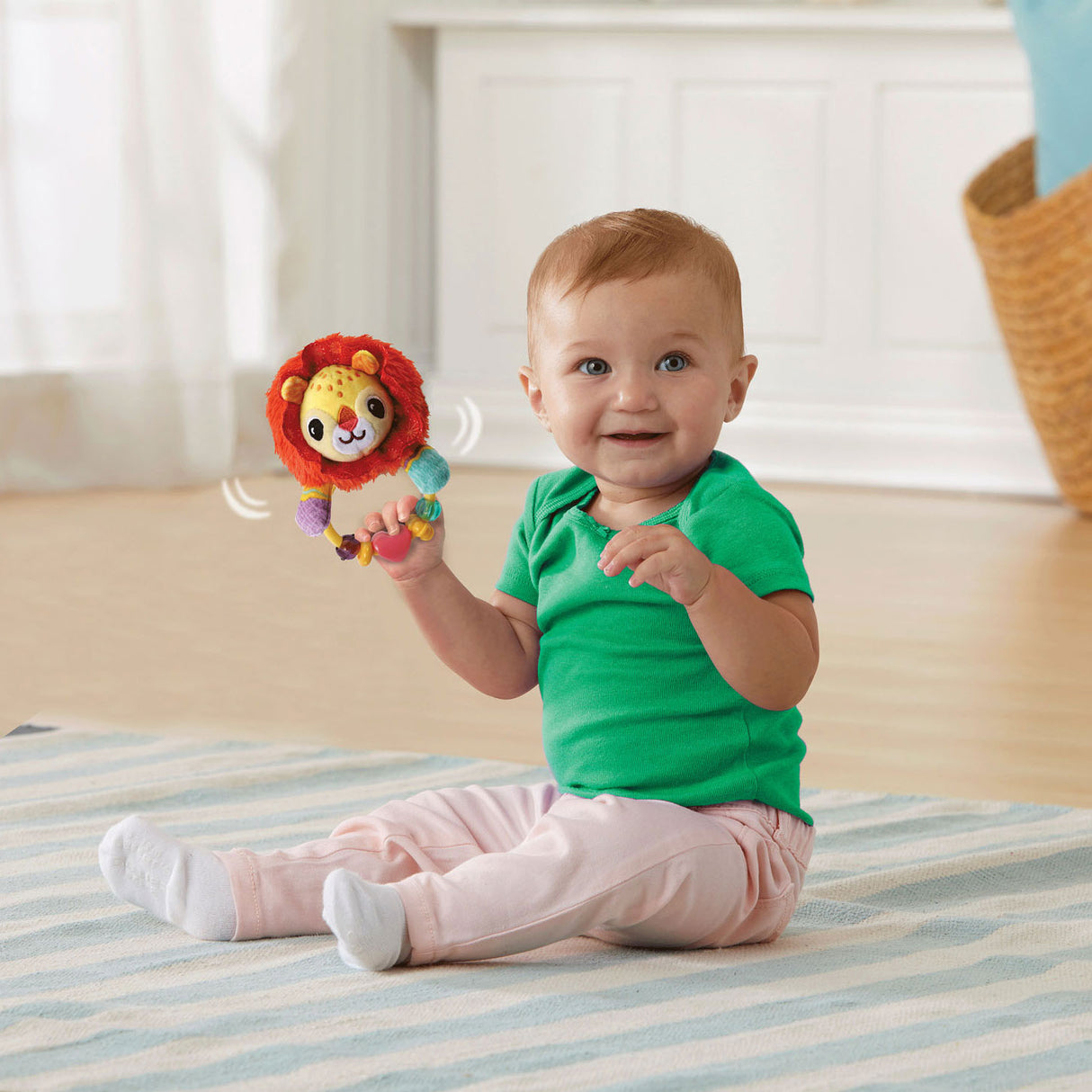 Vtech rattle djurvänner lejon 191 cm plysch röd