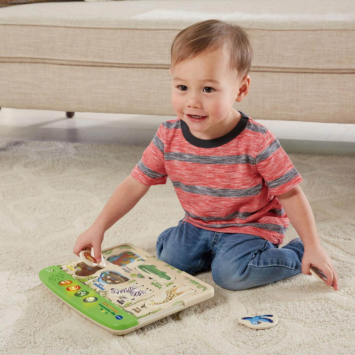 Vtech meng interaktiv Déier Puzzle