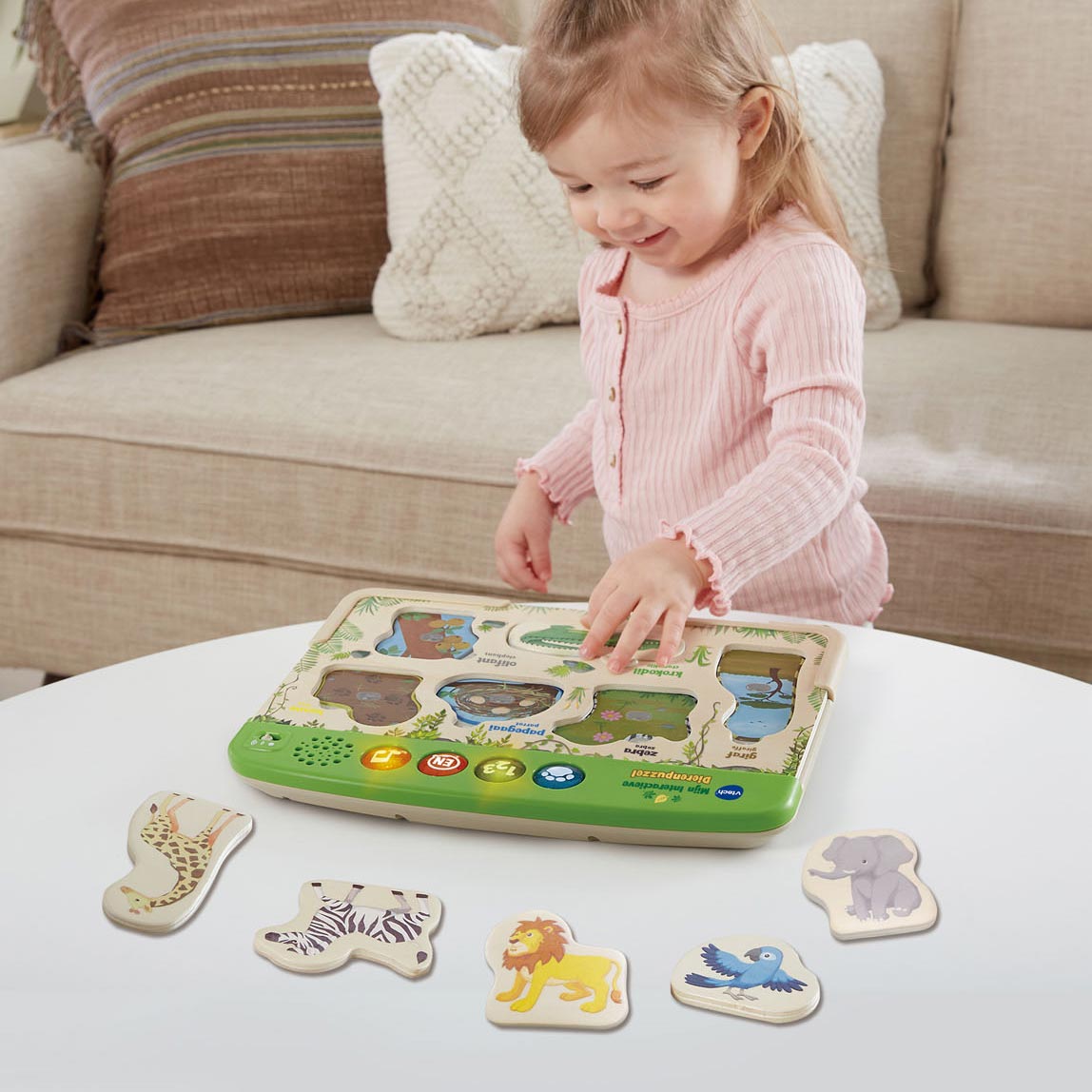 Vtech meng interaktiv Déier Puzzle