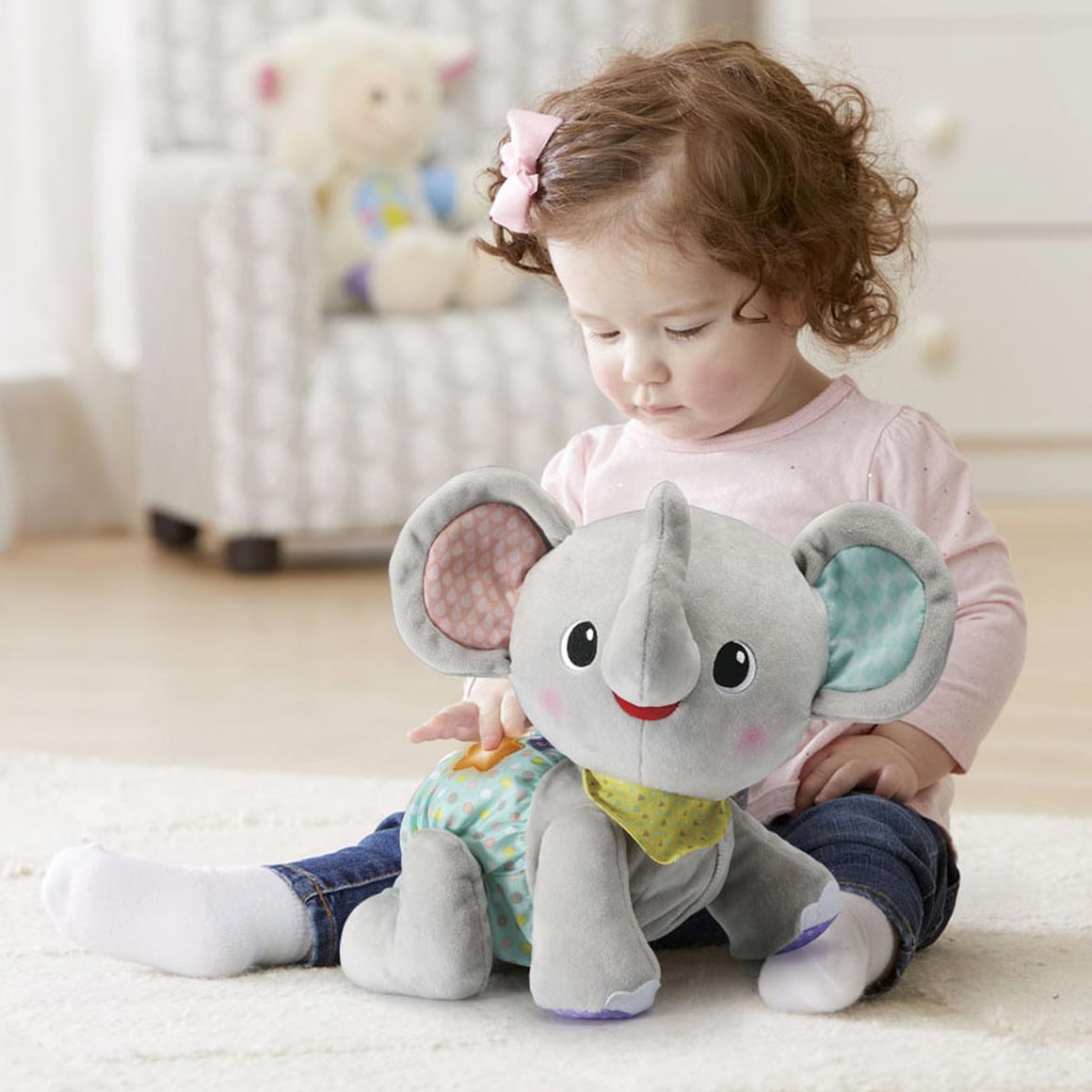 VTech Crawl Leather Elephant