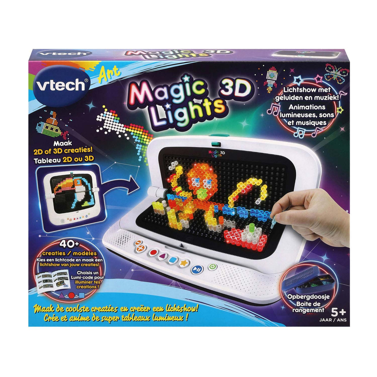 Vtech Lights 3D Insertar Mosaic