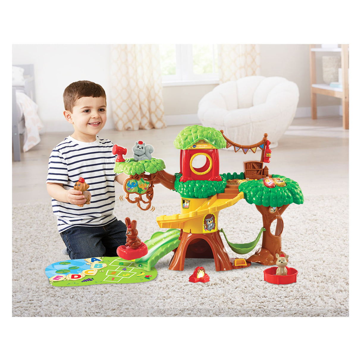 Vtech Zoef Zoef Dieren Discover Play Boomhut