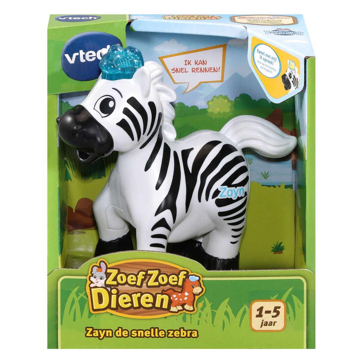 Vtech Zoef Zoef Dieren Zayn Rychlá zebra