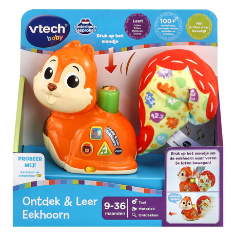 Vtech Baby Discover Squirrel de cuero