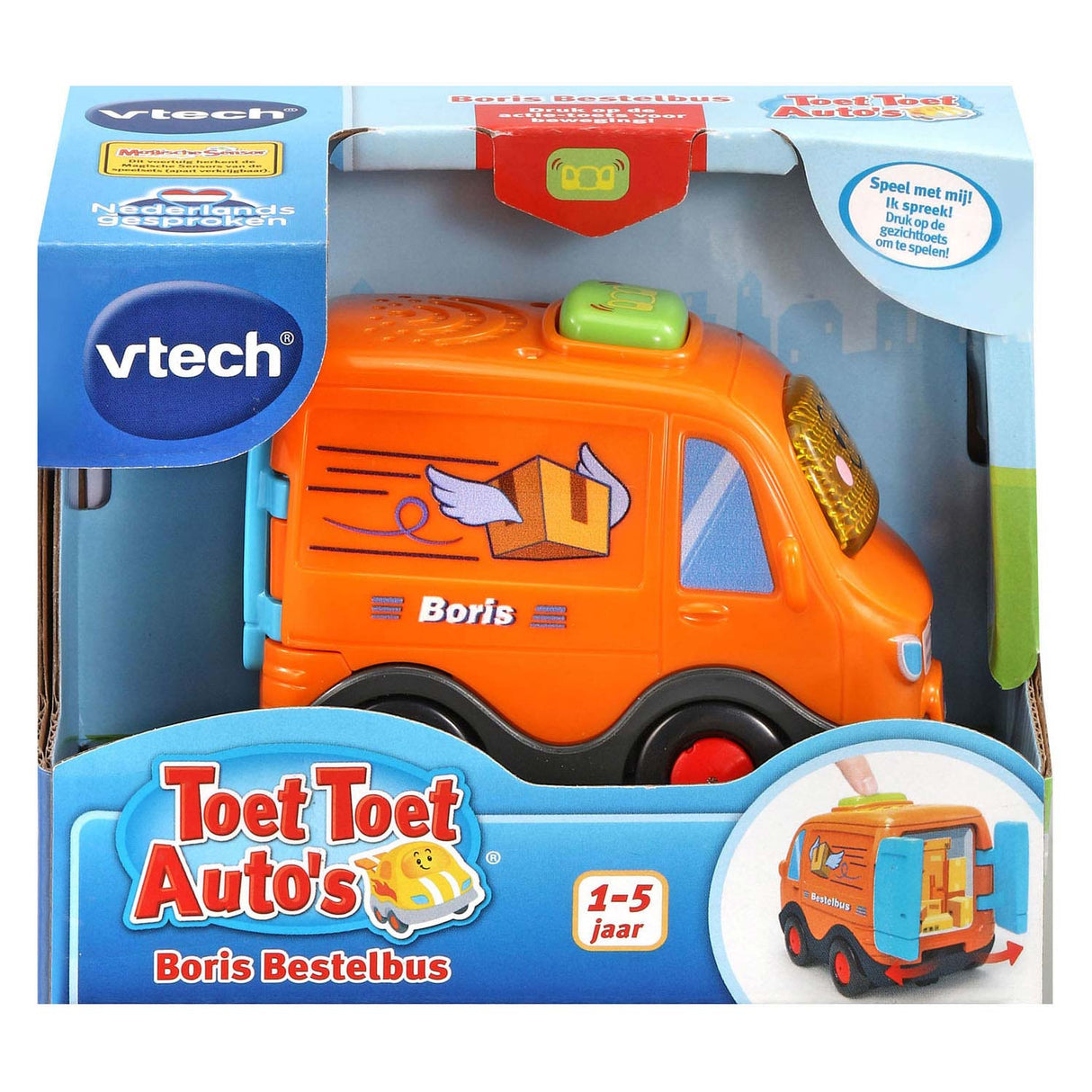 Vtech toet toet Auto's Boris Liwwerung Camion