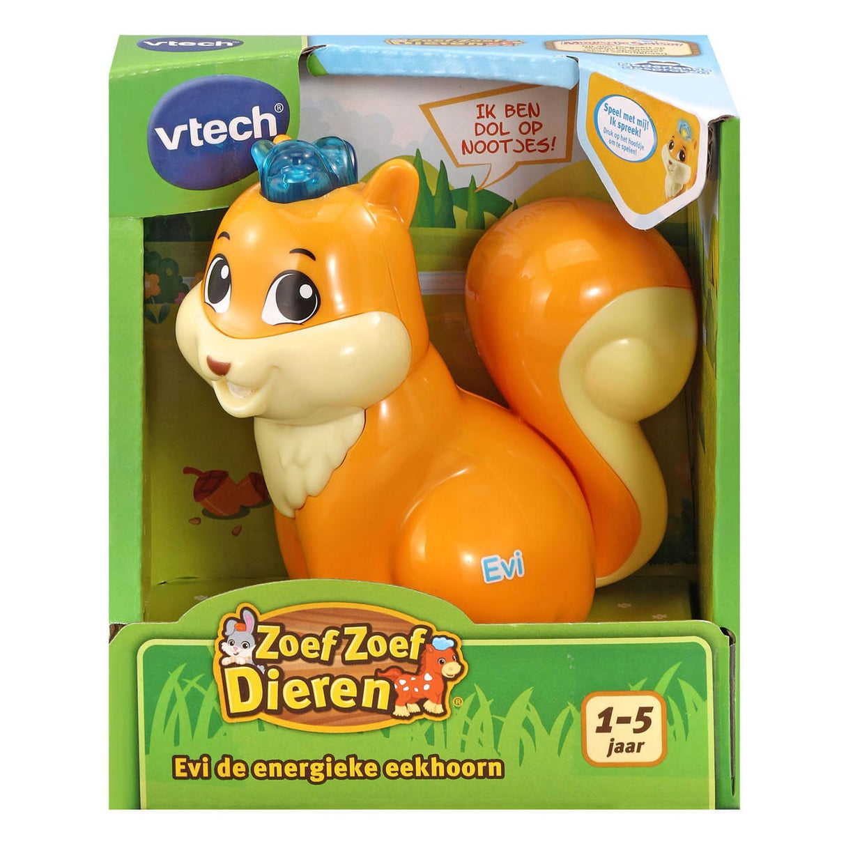 Vtech Zoef Zoef Dieren Evi la ardilla enérgica