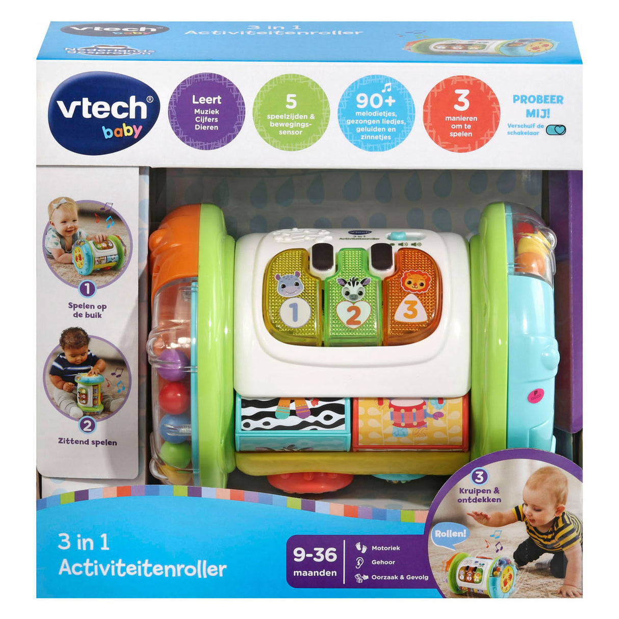 Vtech Animal Friends 3in1 Actividad Roller