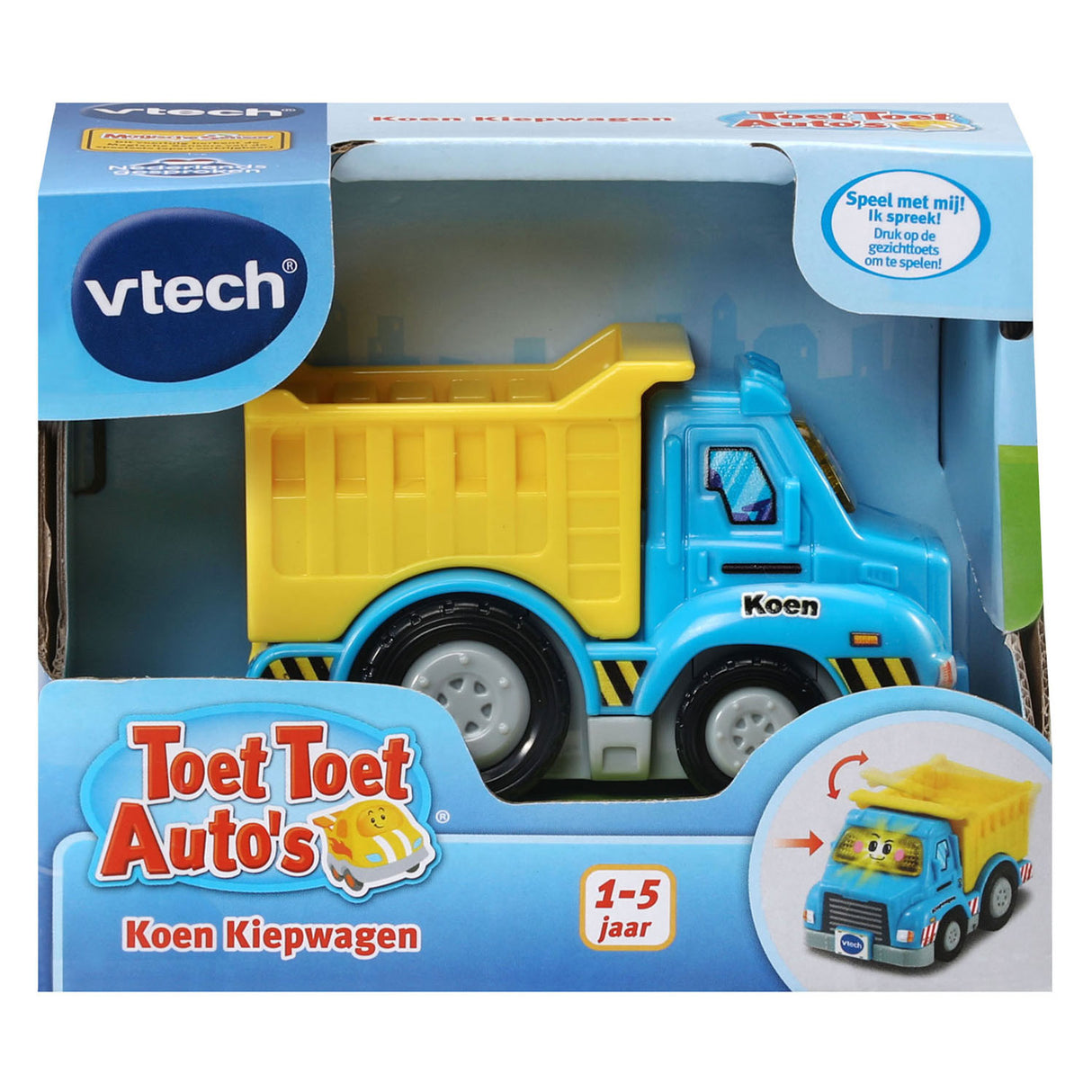 Vtech toet toet auto's Koen Kiepwagen