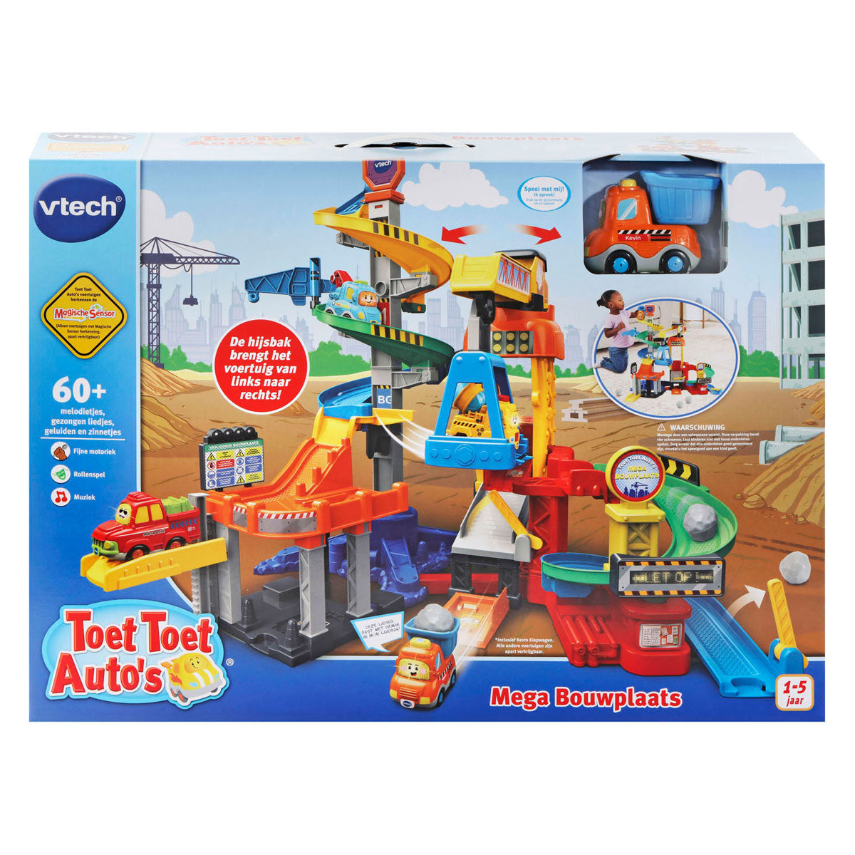 VTECH TOET TOET BILER MEGA CONSTRUCTION STED