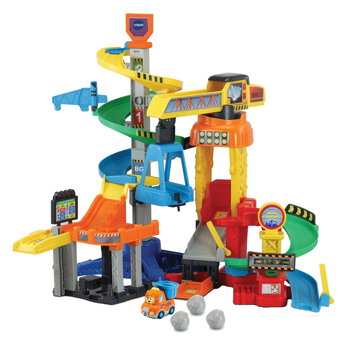 VTECH TOET TOET BILER MEGA CONSTRUCTION STED