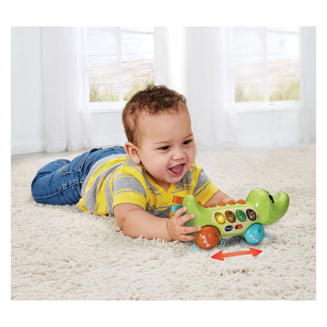 Vtech baby roll fond krokodýl