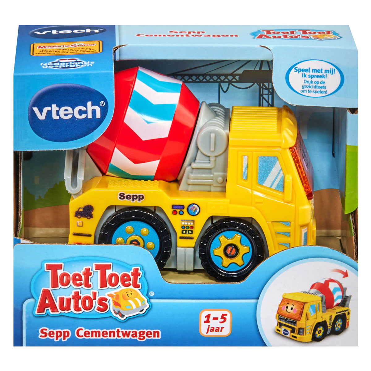 VTech Toet Tut Cars - Sepp Cement Wagen