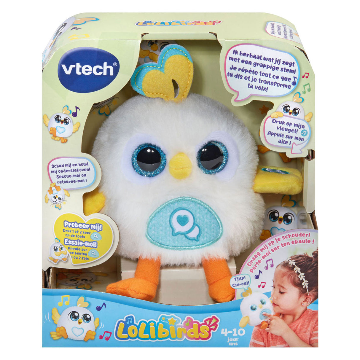 Vtech lolibirds white