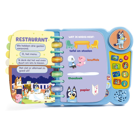 Livro de jogo interativo Vtech bluey