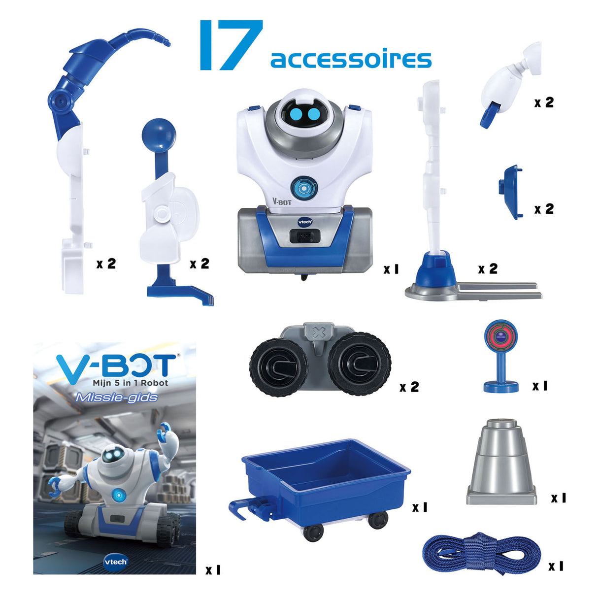 Vtech v-bot můj robot 5 v 1
