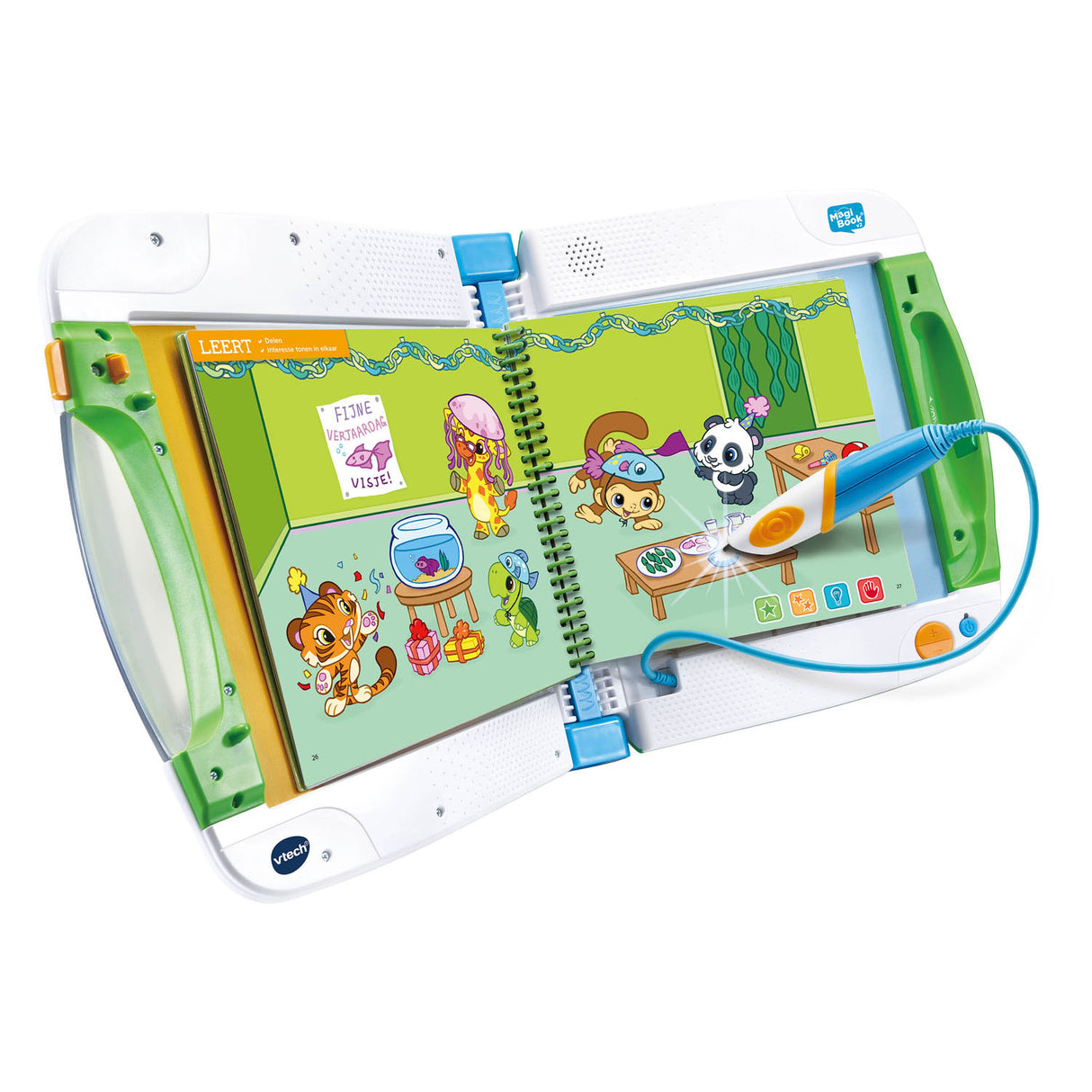 VTech Magibook Starter set zelena z Demoboekom