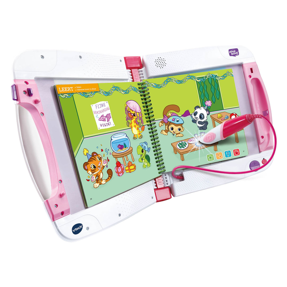 VTech Magibook Starter set roza z Demoboekom